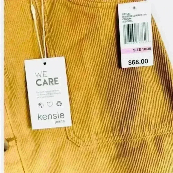 KENZIE JEANS CORDUROY SKIRT NWT - Picture 3 of 7